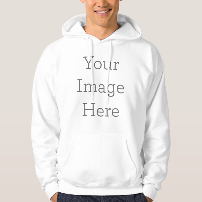 Sweatshirt à capuche Basic pour hommes (Devant)