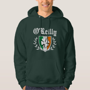 Veste À Capuche Crête de shamrock de famille d'O'Reilly