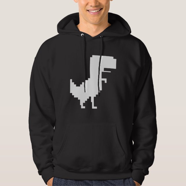 Veste À Capuche Cri de pixel (Devant)