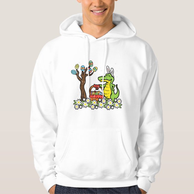 Veste À Capuche Crocodile Bunny Egg Tree Alligator Boys (Devant)