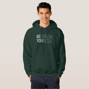 Veste À Capuche Croire En Soi Professeur Motivation Positive