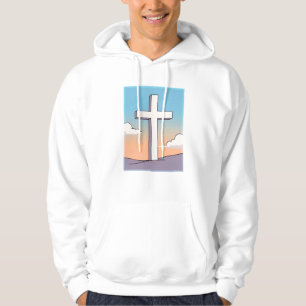 Veste À Capuche Croix Chrétienne Inspirante