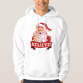 Veste À Capuche Croyez en père noël