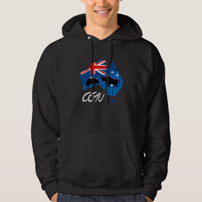 Veste À Capuche Crypto Circle Australia (Devant)