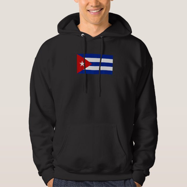 Veste À Capuche Cuba Cubains Drapeau Fierté du patrimoine local So (Devant)