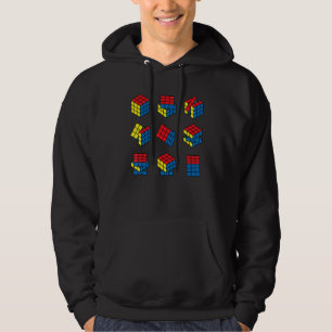 Veste À Capuche Cube de casse-tête de vitesse