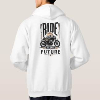 Veste À Capuche Culture de motard Montagne Graphisme sauvage