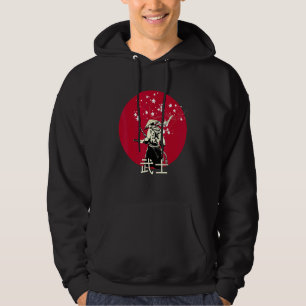 Veste À Capuche Culture japonaise ancienne se lève Sun Samurai Kat