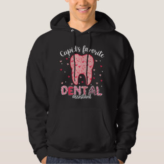 Veste À Capuche Cupidon dentaire préféré de l'assistante dentaire