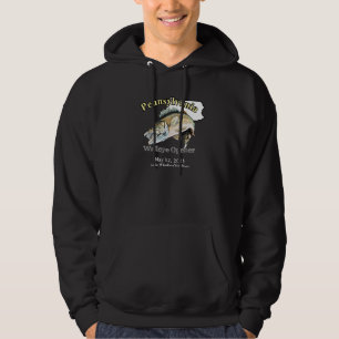 Veste À Capuche Custom Lake/Date Pennsylvania Walleye Opener Dark