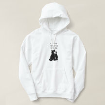 Custom Quote Not Ever Funny Cat Men's Hoodie
