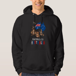 Veste À Capuche Cute Animaux Platypus Quokka Sugar Glider Kangaroo