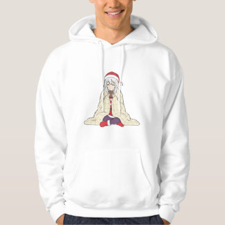 Veste À Capuche Cute Anime Christmas Santa Hat Hoodie - Cozy Holid