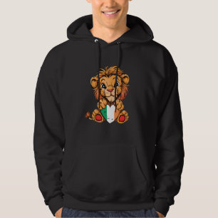 Veste À Capuche Cute Lion Heart Irish Pride Irish Roots Ireland Ir