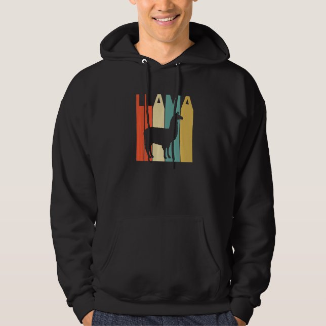 Veste À Capuche Cute Llama Animal (Devant)