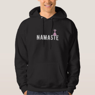 Veste À Capuche Cute Namaste Chèvre Yoga Yoga Chèvres Yogi Tee