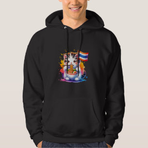 Veste À Capuche Cute Pad Thai Kitten Thaïlande Aimer Chat Noodle B
