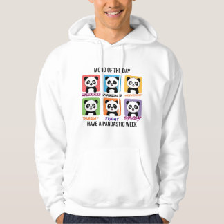 Veste À Capuche Cute Panda Mood of the Day Hoodie