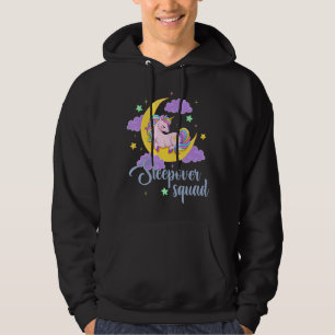 Veste À Capuche Cute Unicorn Sleepover Squale Pièce de bois d'oeuv