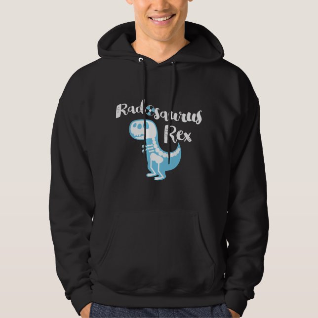 Veste À Capuche Cute X-Ray Tech T, Radiology Dinosaur Graphic Gift (Devant)