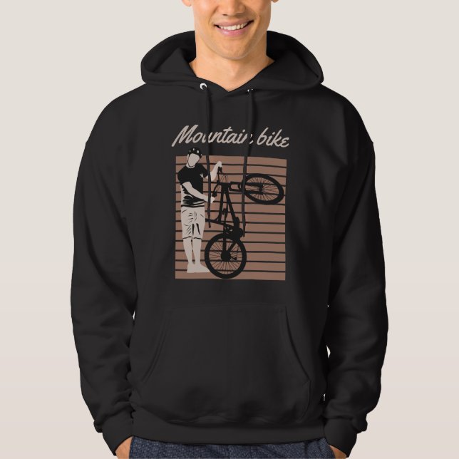 Veste À Capuche Cycliste de VTT (Devant)