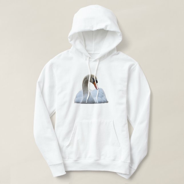 Veste À Capuche Cygne (Design devant)