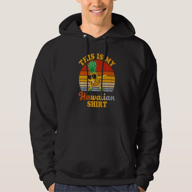 Veste À Capuche Dabbing Ananas Hommes Femmes Garçons Filles C'est  (Devant)