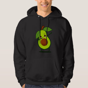 Veste À Capuche Dabbing Green Avocado Dab Funny Dancing Fruits
