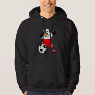 Veste À Capuche Dabbing Penguin Pologne Fans de football Jersey Fo