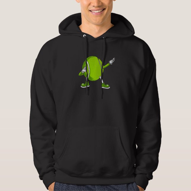 Veste À Capuche Dabbing Tennis Ball (Devant)