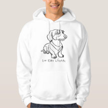 Dachshund Art Linéaire - Style de Vie Low Rider