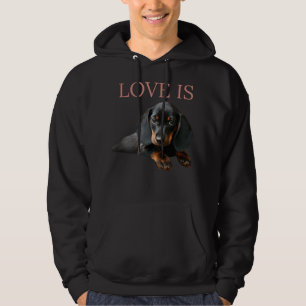 Veste À Capuche Dachshund Chemise Chien Maman Papa Hommes Femmes E