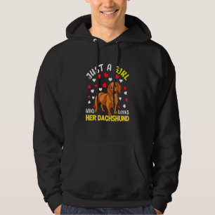 Veste À Capuche Dachshund Chien Pup Maman Maman Femmes Fille Amour