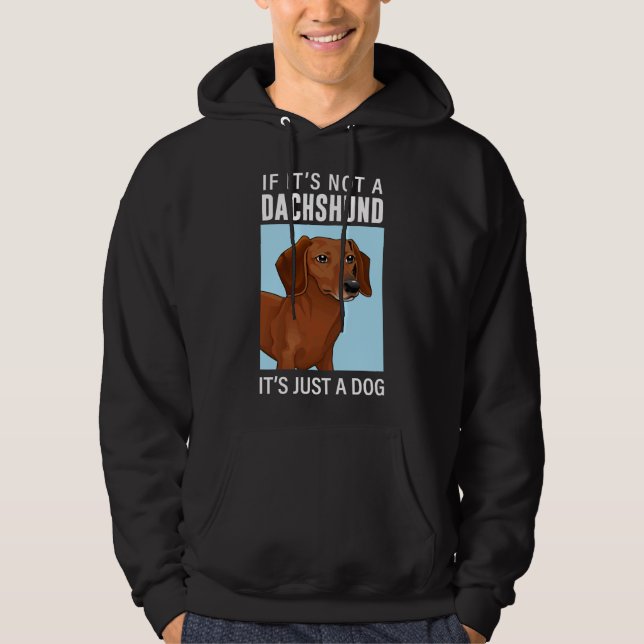 Veste À Capuche Dachshund Favorite Breed (Devant)