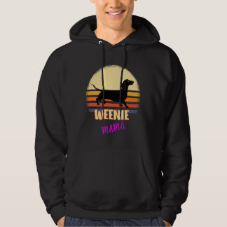 Veste À Capuche Dachshund Maman Weenie Chien