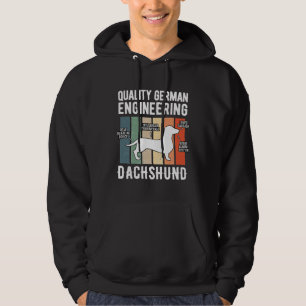 Veste À Capuche Dachshund Weiner Chien allemand de qualité