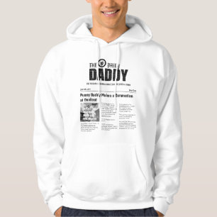 Veste À Capuche 'Dad Daily News', où les papas drôles font les gro