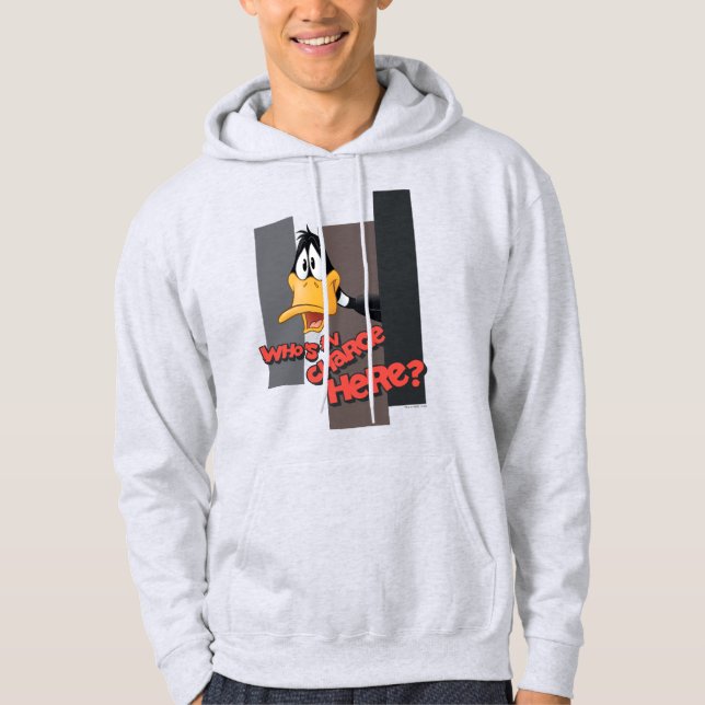 Veste À Capuche DAFFY DUCK™ "Qui est responsable ici" (Devant)