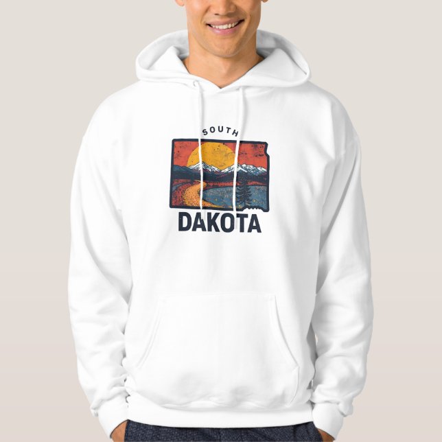 Veste À Capuche Dakota du Sud (Devant)