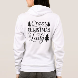 Veste À Capuche Dame de Noël folle-45322