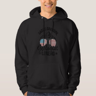 Veste À Capuche Dames Daddy Grandpa Geologist Legend American Flag