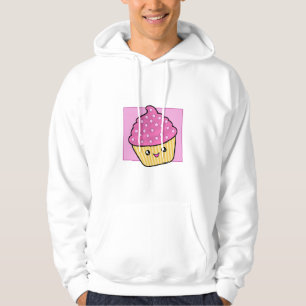 Veste À Capuche Dames méga Hoody de petit gâteau de Kawaii