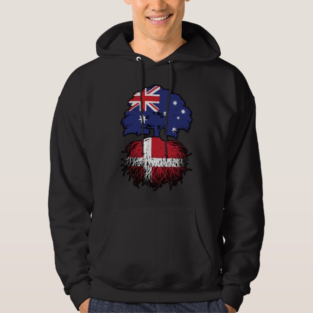 Veste À Capuche Danemark Danemark Australie Australie racine d'arb (Devant)