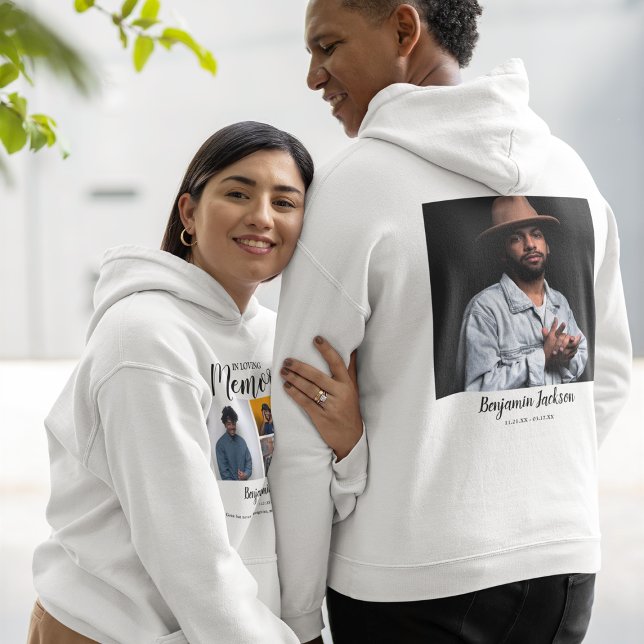 Veste À Capuche Dans la mémoire aimante | 6 Collage photo | Mémori (Créateur téléchargé)