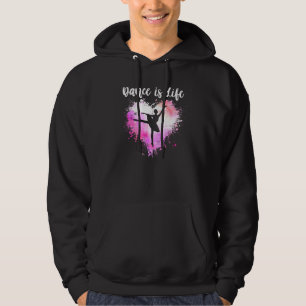 Veste À Capuche Danse c'est la vie amour Ballet Danser Maman Femme