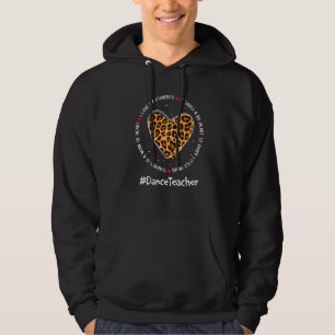 Veste À Capuche Danser Enseignant Escouade Admin Semaine d'appréci