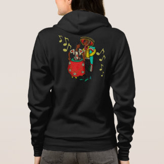 Veste À Capuche Danseurs mexicains retro