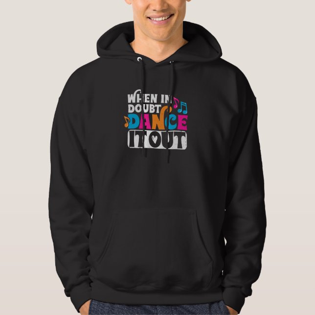 Veste À Capuche Dansez-le  Danseur Cours de danse Enseignants (Devant)
