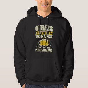 Veste À Capuche D'Autres Vont Chez Le Thérapiste Que Je Vais Chez 