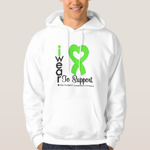 Veste À Capuche De lymphome de chaux de vert appui de Hodgkins non